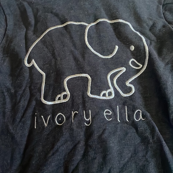 Ivory Ella Zip Up Hoodie - Picture 3 of 3